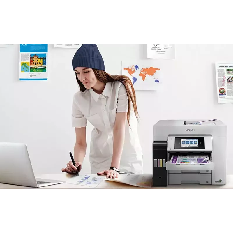 Daugiafunkcis spausdintuvas Epson EcoTank L6580 – rašalinis, spalvotas, 4800 x 22400 dpi, 32 ppm, dvipusis, Wi‑Fi, A4