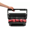 Kontaktinis grilis Tefal GC7228 – 800 cm² kaitlentė, reguliuojamas termostatas, juodas nerūdijantis plienas
