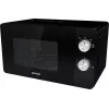 Mikrobangų krosnelė Gorenje MO20E1B — 20 L, 800 W, 5 galios lygiai, 270 mm padėklas, juoda