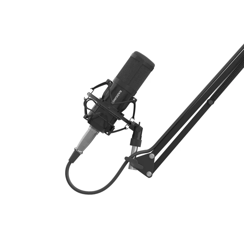 GENESIS Radium 300 XLR Studio mikrofonas, juodas