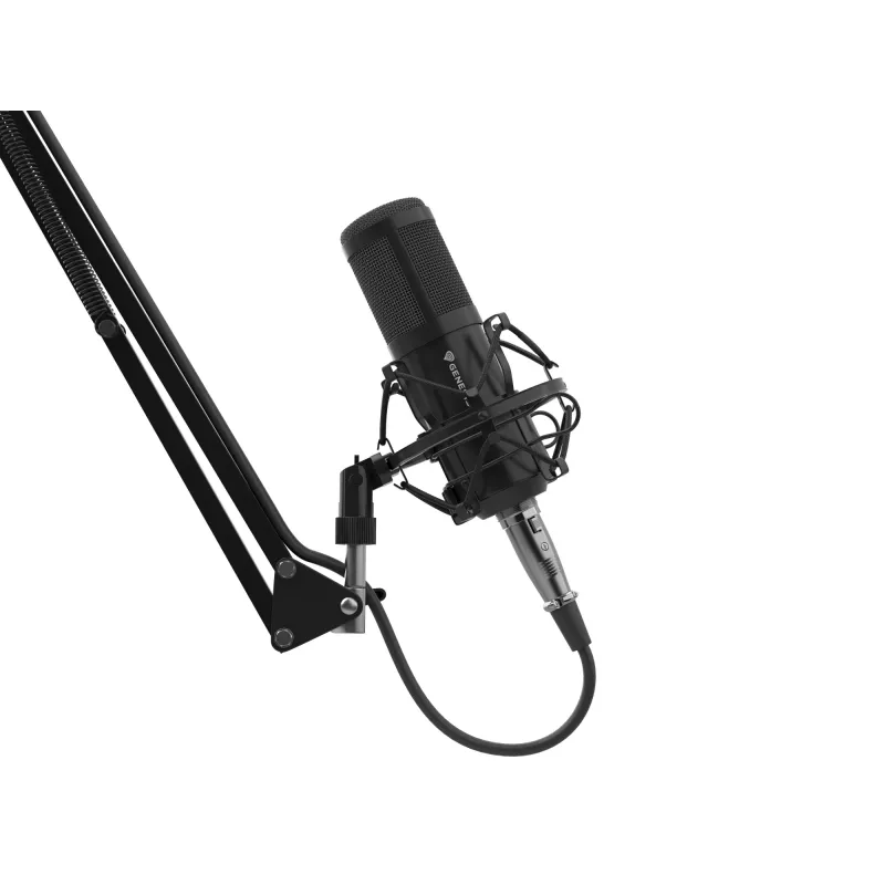 GENESIS Radium 300 XLR Studio mikrofonas, juodas