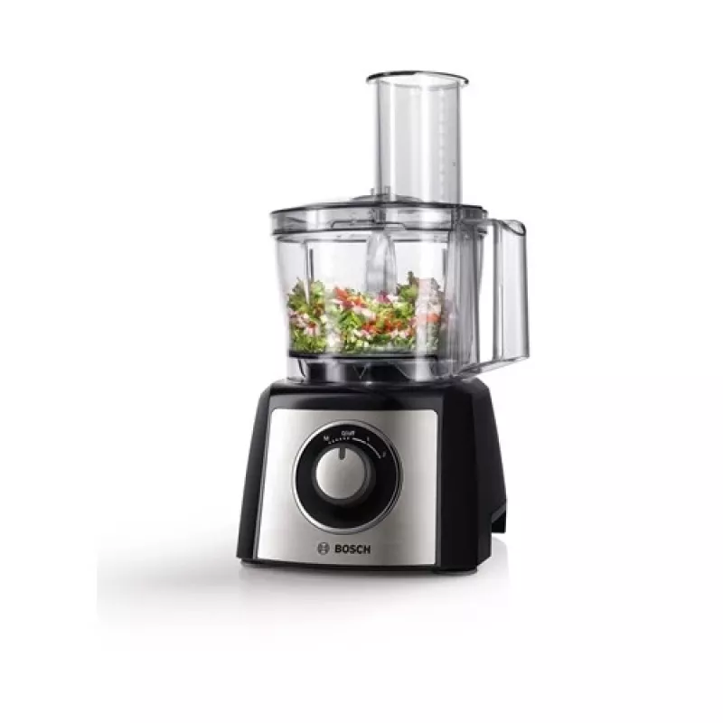 Virtuvinis kombainas Bosch MCM3401M 800W, 2,3 L, juodas/nerūdijantis plienas