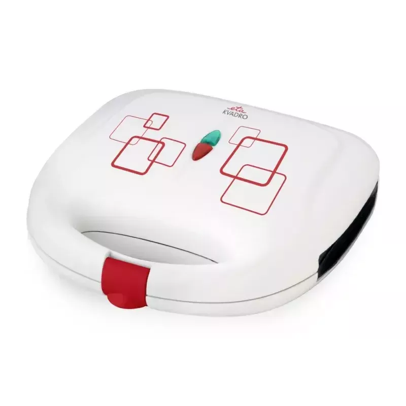 Sumuštinių keptuvė ETA ETA415390000, 700 W, 2 sumuštiniams, balta, 245×240×90 mm