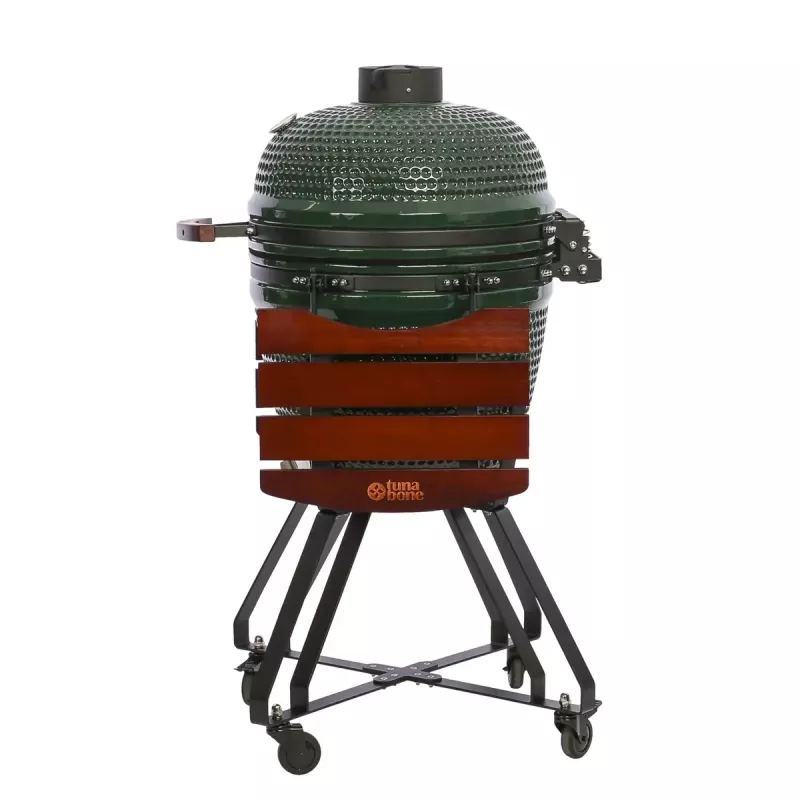 Anglinė kamado kepsninė TUNABONE TunaBone Classic 21 col. M dydžio žalia