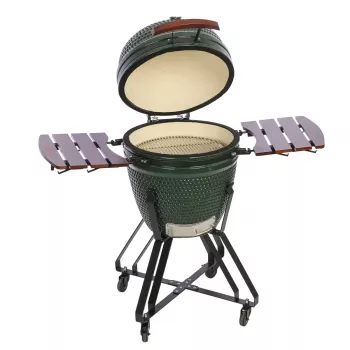 Anglinė kamado kepsninė TUNABONE TunaBone Classic 21 col. M dydžio žalia