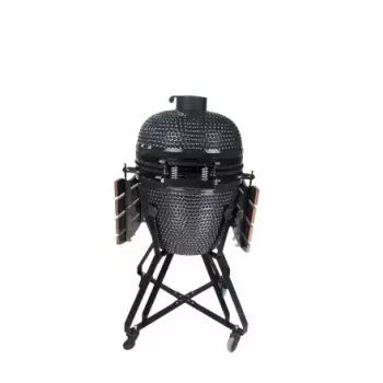 Kamado anglių grilis TUNABONE TunaBone Classic 21 col. (M dydis) tamsiai pilkas