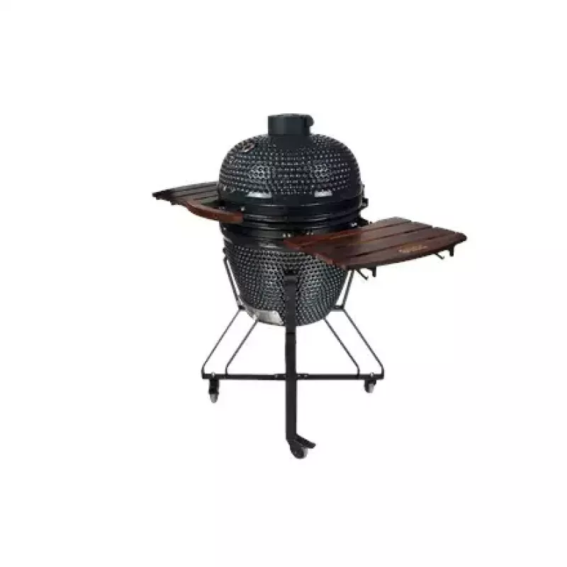 Kamado anglių grilis TUNABONE TunaBone Classic 21 col. (M dydis) tamsiai pilkas