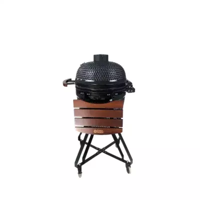 Kamado anglių grilis TUNABONE TunaBone Classic 21 col. (M dydis) tamsiai pilkas