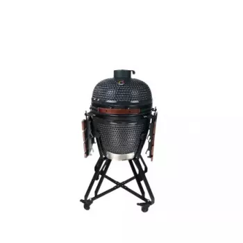 Kamado anglių grilis TUNABONE TunaBone Classic 21 col. (M dydis) tamsiai pilkas