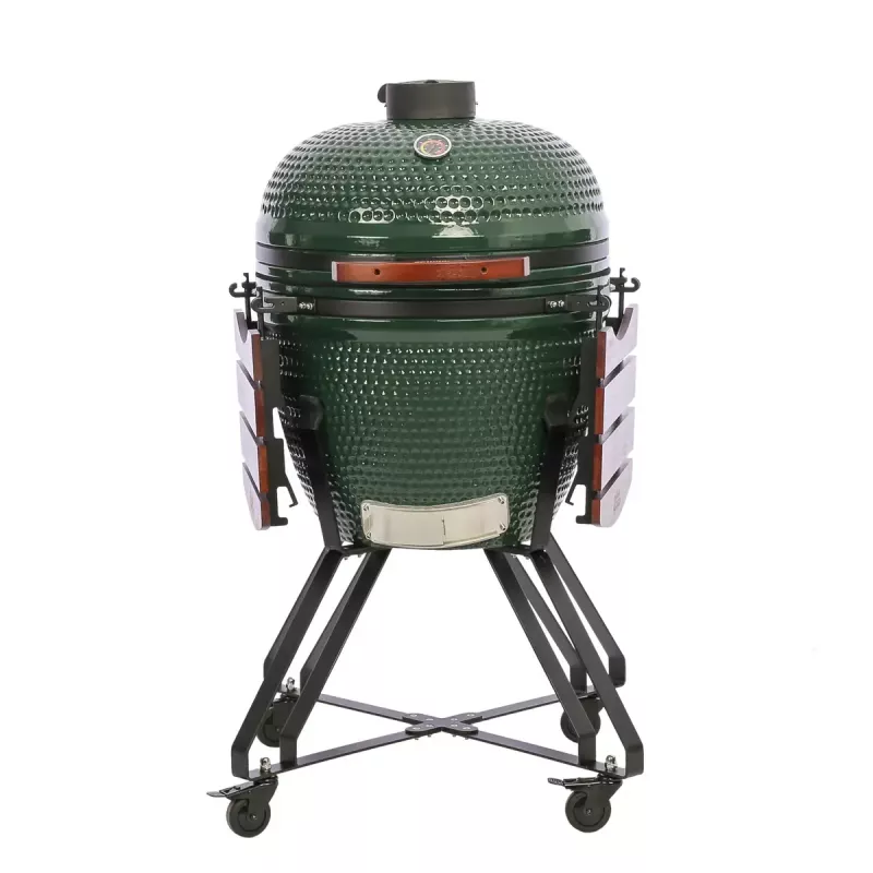 Keraminis Kamado grilis TUNABONE Classic 23 coliai (L dydis) Žalias