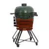 Keraminis Kamado grilis TUNABONE Classic 23 coliai (L dydis) Žalias