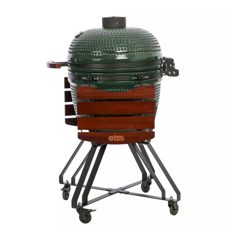 Keraminis Kamado grilis TUNABONE Classic 23 coliai (L dydis) Žalias