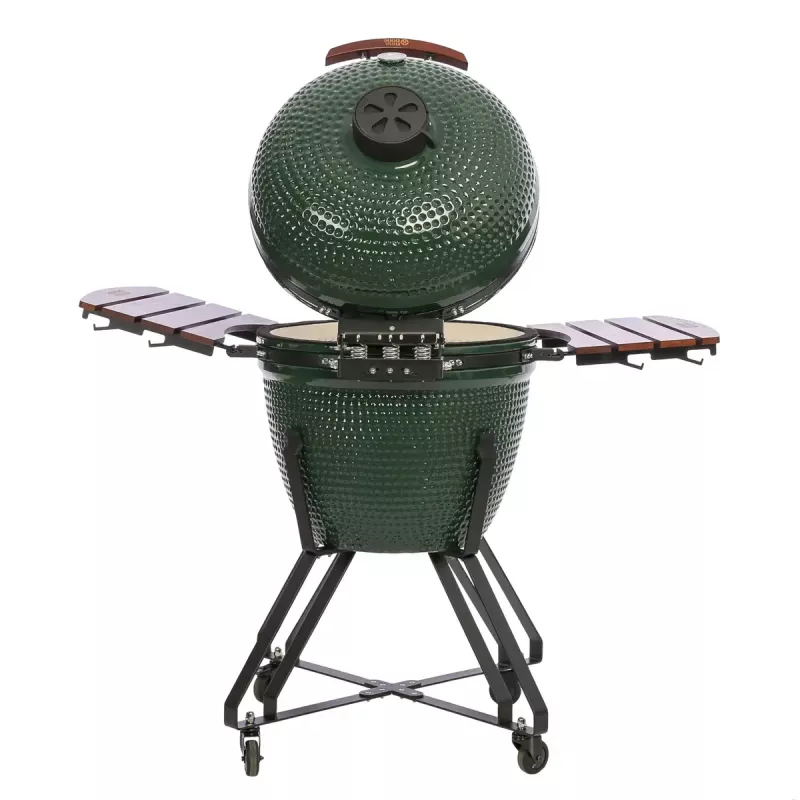 Keraminis Kamado grilis TUNABONE Classic 23 coliai (L dydis) Žalias
