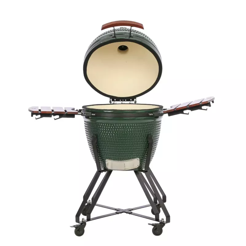 Keraminis Kamado grilis TUNABONE Classic 23 coliai (L dydis) Žalias