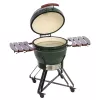 Keraminis kamado grilis TARGUS TBG24GREEN-02 – 24 colių žalias anglinis kepsninė