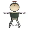 Keraminis kamado grilis TARGUS TBG24GREEN-02 – 24 colių žalias anglinis kepsninė