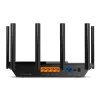 TP-Link Archer AX5400 dviejų juostų gigabitinės Wi-Fi 6 maršrutizatorius, juodas