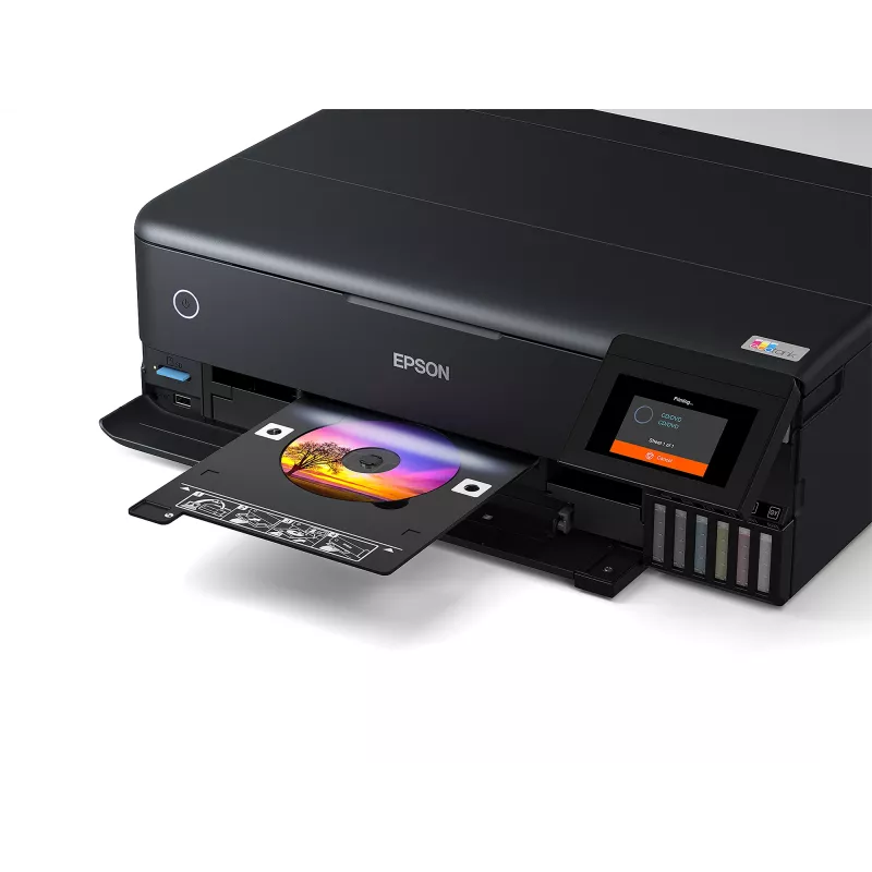 Daugiafunkcinis rašalinis spausdintuvas Epson EcoTank L8180 – A3+, spalvotas, 5760x1440 DPI, 32 ppm, dvipusis, Wi‑Fi, Ethernet