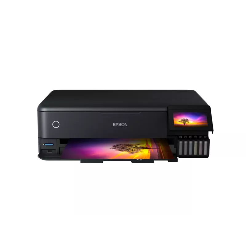 Daugiafunkcinis rašalinis spausdintuvas Epson EcoTank L8180 – A3+, spalvotas, 5760x1440 DPI, 32 ppm, dvipusis, Wi‑Fi, Ethernet