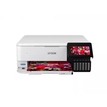 Daugiafunkcis rašalinis spausdintuvas Epson EcoTank L8160 – spalvotas spausdinimas, 5760x1440 DPI, 32 ppm, A4, Wi‑Fi, dvipusis spausdinimas