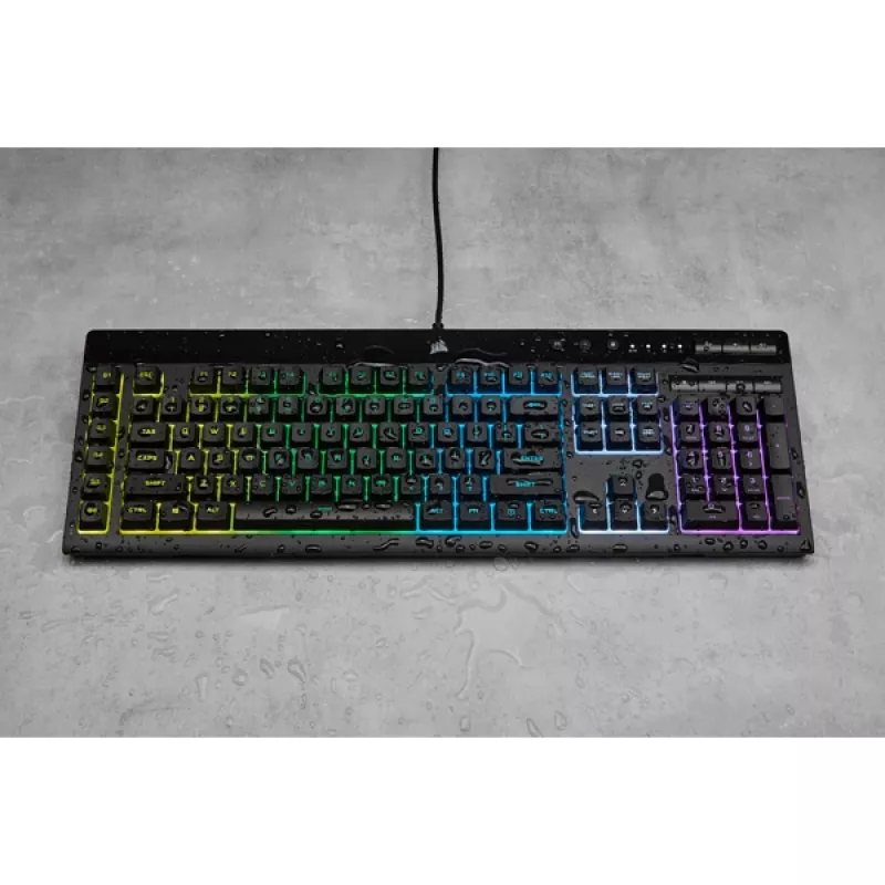 CORSAIR žaidimų klaviatūra K55 RGB Pro Qwerty US