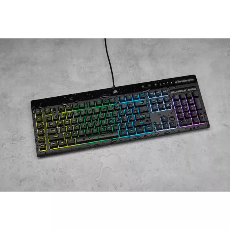 CORSAIR žaidimų klaviatūra K55 RGB Pro Qwerty US