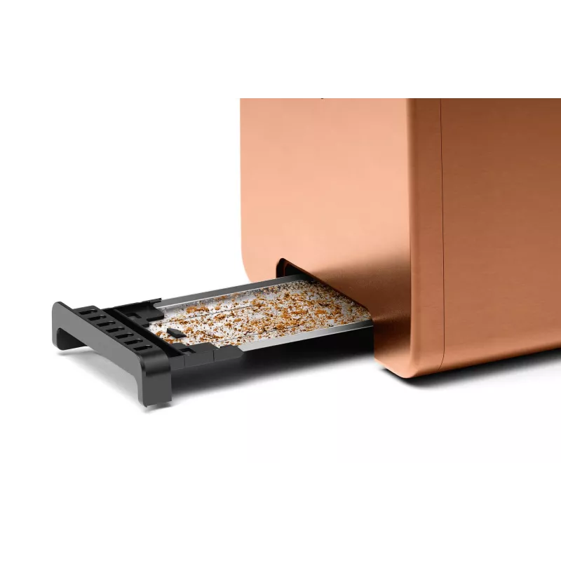 Skrudintuvas Bosch TAT4P429 2 griežinėliai 970 W Juodas/Rudas, kompaktiškas nerūdijantis plienas