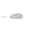 DELL Pro Premium Compact Mouse - MS7421W - Platininė sidabrinė, ambidekstrinė, optinė, RF belaidis + Bluetooth, 1600 DPI, Platinum, Silver (atidaryta pakuotė)
