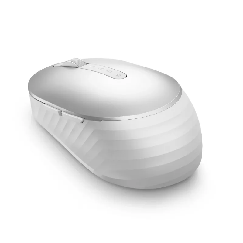 DELL Pro Premium Compact Mouse - MS7421W - Platininė sidabrinė, ambidekstrinė, optinė, RF belaidis + Bluetooth, 1600 DPI, Platinum, Silver (atidaryta pakuotė)