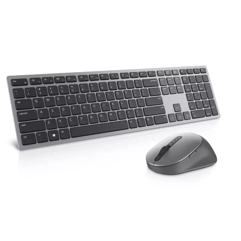 DELL Pro Plus klaviatūros ir pelės rinkinys - KM7321W - US International (QWERTY)