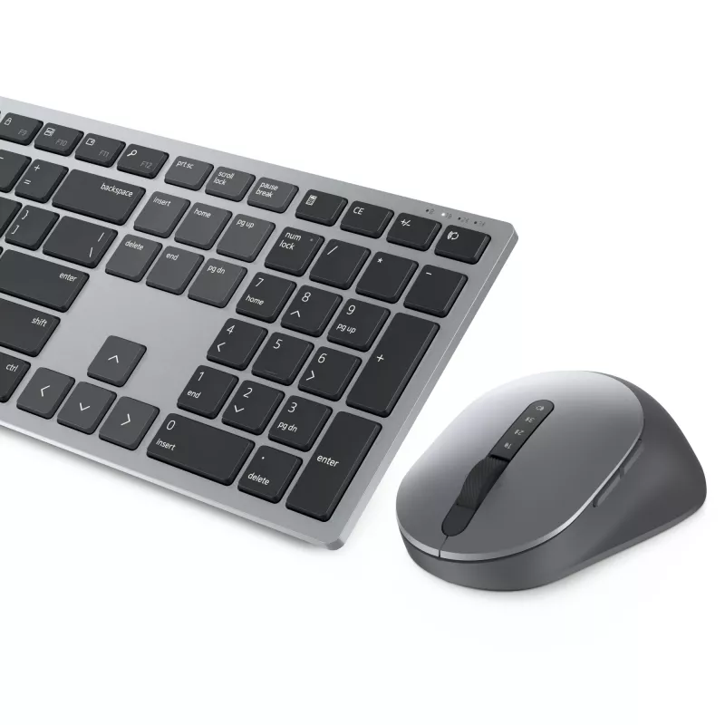 DELL Pro Plus klaviatūros ir pelės rinkinys - KM7321W - US International (QWERTY)