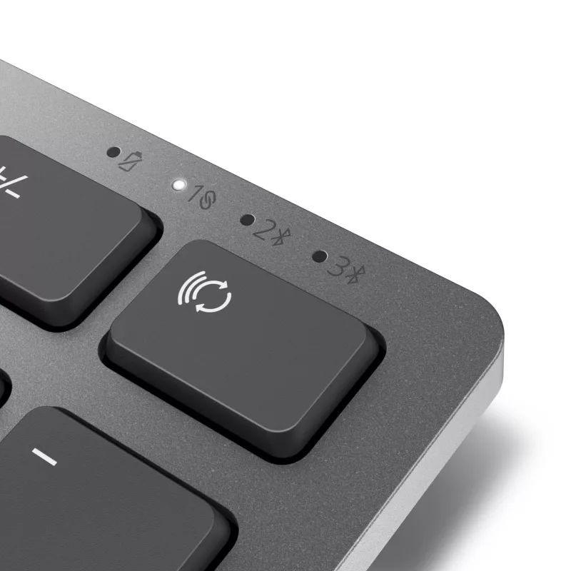 DELL Pro Plus klaviatūros ir pelės rinkinys - KM7321W - US International (QWERTY)
