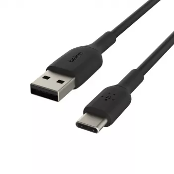 USB kabelis Belkin CAB001BT0MBK 0,15 m USB A į USB C juodas