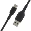 USB kabelis Belkin CAB001BT0MBK 0,15 m USB A į USB C juodas