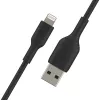 Lightning laidas Belkin CAA001BT0MBK 0,15 m juodas