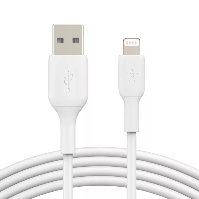 Belkin CAA001BT0MWH Lightning laidas 0,15 m baltas