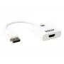 ATEN True 4K DisplayPort į HDMI aktyvus adapteris, 4096 x 2160 pikselių, 60 Hz, baltas