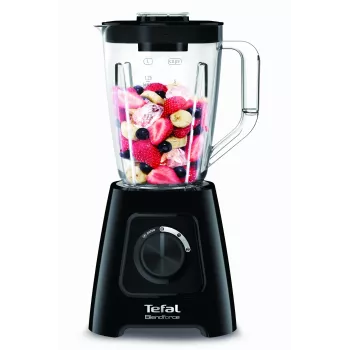 Stalo blenderis Tefal BL4208 – 600 W, 1,25 l plastikinis indas, 2 greičiai, ledo smulkinimas, juodas