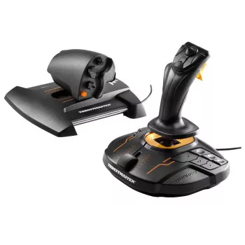 Thrustmaster T-16000M FCS Hotas Juodas, Oranžinis USB Vairasvirtė Analoginis / Skaitmeninis PC