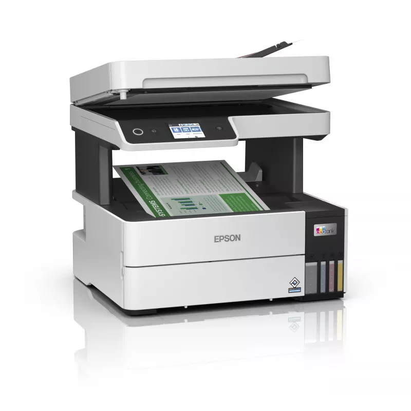 Daugiafunkcis spausdintuvas Epson EcoTank L6460 – rašalinis, spalvotas, 4800x1200 dpi, 37 ppm, A4 dvipusis, Wi‑Fi, Ethernet