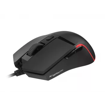 Pelė GENESIS Krypton 220 žaidimams, dešinei rankai, USB Type-A, optinė, 6400 DPI