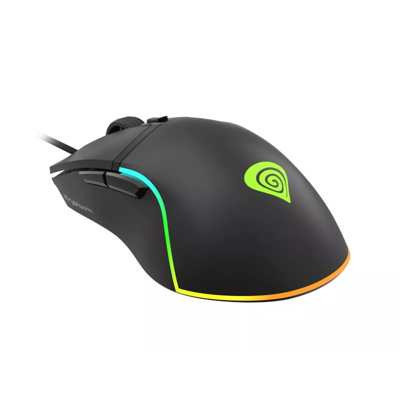 Pelė GENESIS Krypton 220 žaidimams, dešinei rankai, USB Type-A, optinė, 6400 DPI