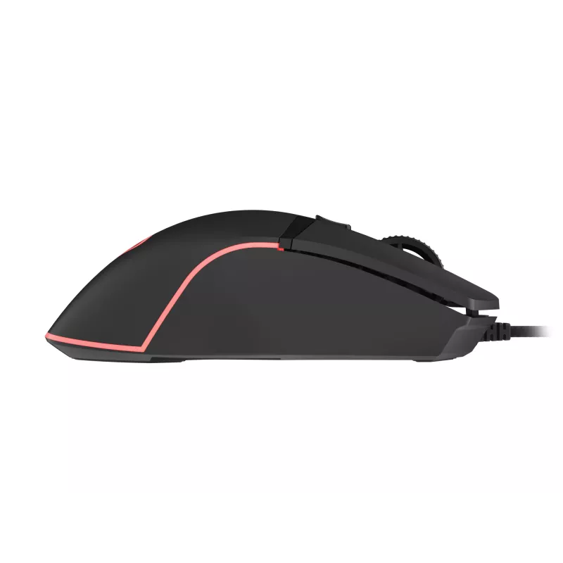 Pelė GENESIS Krypton 220 žaidimams, dešinei rankai, USB Type-A, optinė, 6400 DPI