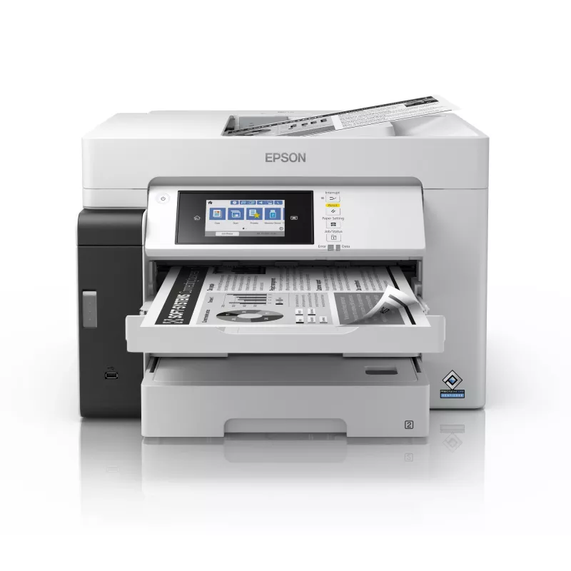 Daugiafunkcinis įrenginys Epson M15180 – rašalinė nespalvota spauda, 4800x1200 DPI, spalvotas skenavimas 1200x1200, A4, Wi‑Fi, Ethernet, dvipusė spauda