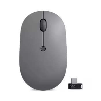 Lenovo Go USB-C belaidė pelė, biuro, ambidekstrinė, RF belaidė, optinė, 2400 DPI