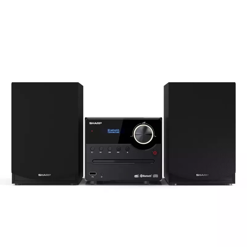 Sharp XL-B517D mikro sistema namų garso 45 W juoda