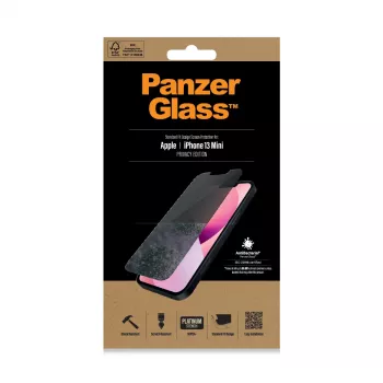 PanzerGlass ® Privatumo ekrano apsauga iPhone 13 Mini | Standartinis prigludimas