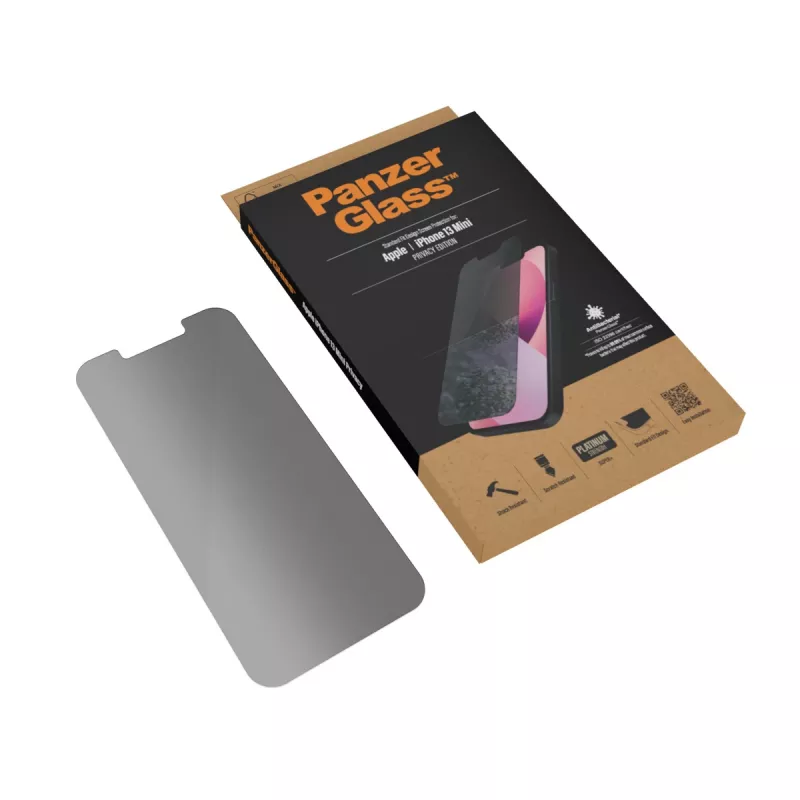 PanzerGlass ® Privatumo ekrano apsauga iPhone 13 Mini | Standartinis prigludimas