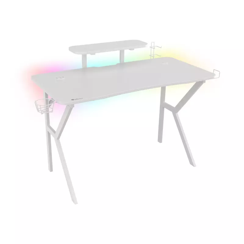 Gaming stalas GENESIS Holm 320 RGB White