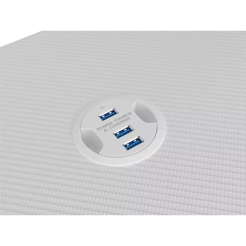 Gaming stalas GENESIS Holm 320 RGB White